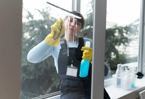 Nettoyage de vitres intérieures et extérieures à Caubeyres